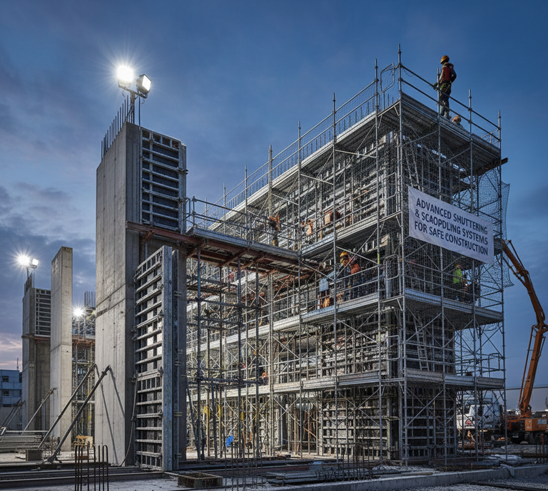 Read more about the article 7 Advanced Shuttering and Scaffolding Systems for Safe Construction That Boost Speed and Confidence