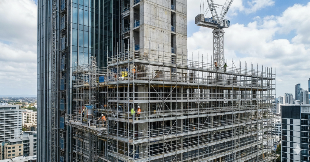 Read more about the article 7 Proven Benefits of Commercial Scaffolding Services for High-Rise Construction